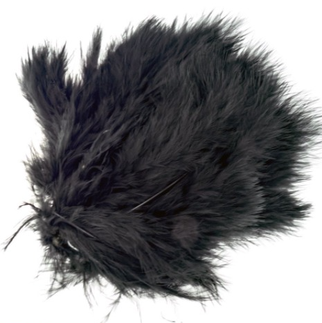 Hareline Wooly Bugger Marabou - Brown